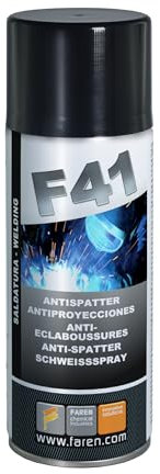 Faren F41, anti-spatter spray pour tout type de soudure, empêche l'adhérence des scories et autres, 400 ml