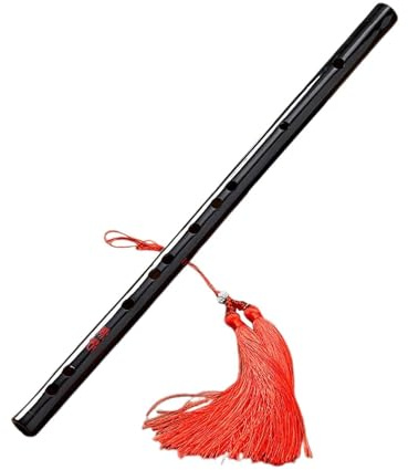 BEALIFE Traditionell 8-håls bambuflöjtinstrument musik klart ljud för barn nybörjare och musikentusiaster bärbar nybörjare vuxen musikinstrument flöjt , D-tangent , 38 cm