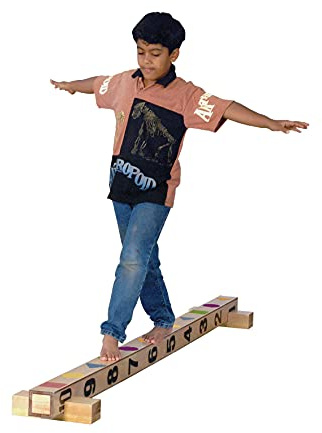 Sportime EduBeam Birchwood Balance Beam - 4 inches Square x 90 inches Long - 1352491