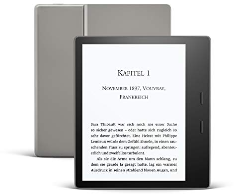 Kindle Oasis | Now with adjustable warm light | Waterproof, 8 GB, Wi-Fi | Graphite