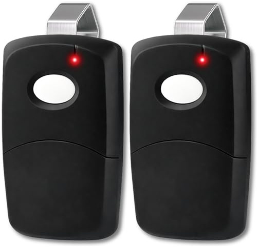 2X for Linear Multicode 3089 308911 MCS308911, 1089, 3070, 3060, 10 dip Switch Gate Opener Remote 300MHz, Multi Code Garage Door Opener Remote
