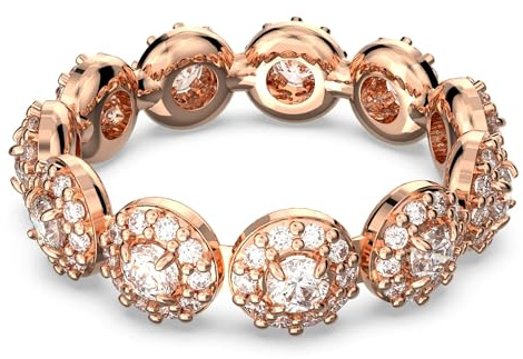 Swarovski Bague CONSTELLA:Ring Band White/Ros 58 5642616 Marque, Taille unique, Métal, Aucune pierre précieuse
