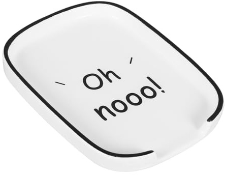 KOCKSHION Soporte para Cucharas De Cerámica Compacto y Duradero Reposacucharas Funcional para Cocina y Mesa Accesorio Único para Utensilios Hogar y Eventos