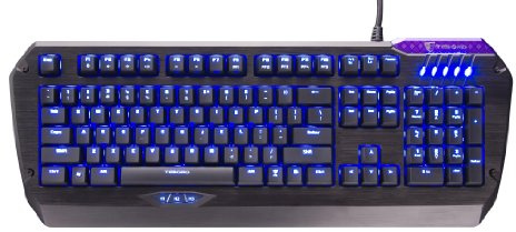 Tastatur Tesoro Colada Evil Brauner Switch (QWERTY - Englisches Tastaturlayout)