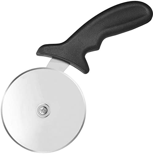 Yinghezu Pizza Cutter Wheel, Stainless Steel Slicer, 9.33-Inch Super heavy 173g, Sharp funny Classic Cutters, Kitchen Gadget with finger guard protects, For Pizza Lovers for easy dishwasher cleaning