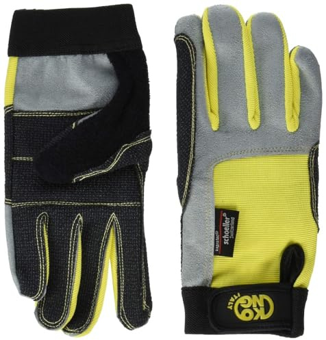 Kong Ganzhandschuhe, Gelb, M