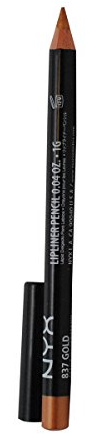 NYX Cosmetics Slim Lip Pencil - Gold