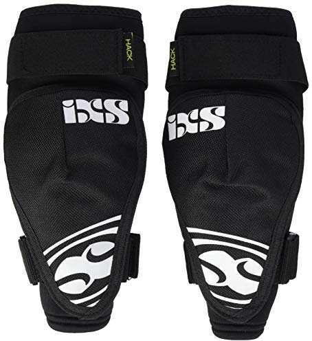 IXS Kinder Knee Guard Hack, Black, M, IX-PRT-3635