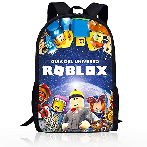 Mochila Infantil, Mochilas Escolares, Anime Mochilas 3D Estampado Mochila Bolsa Mochila Escolar de Dibujos Animados Mochilas para Niños Navidad Lunch Book Bag