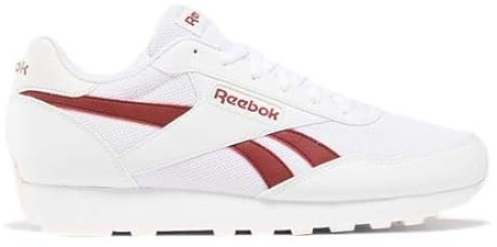 Reebok Rewind Run, Zapatillas Unisex Adulto, White Rich Maroon Barely Grey, 41 EU