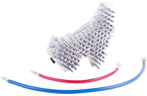 Dixhills Regolatore di ventilatore, resistenza dispositivo di controllo, riscaldamento, ventola di raffreddamento interna, ventola di ricambio per C-Class W202 S202 CLK C208 E-Class W210 SLK R170