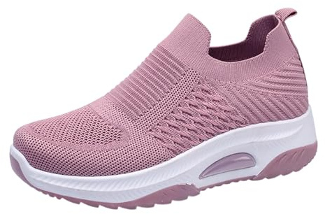 Générique Basket Femme Chaussures De Marche,Basket sans Lacet Confort Total OrthopéDiques Unisexes Chic Fitness Travail Course Outdoor Sneakers