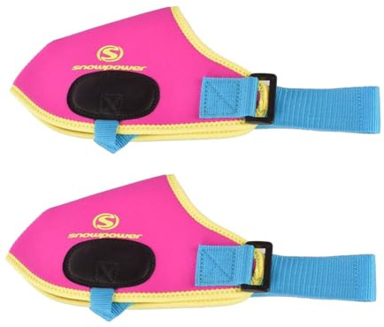 ICDKOYK Calentador de Botas de esquí, Funda Impermeable de Neopreno Que Protege los pies en la Nieve. Ideal para Exteriores. Ideal para Hombres y Mujeres. , Rosa roja , l