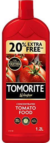 1.2L Tomato Feed for Healthier & Tastier Tomatoes, Feed for Tomatoes Liquid Plant Food Fertiliser for Optimum Growth