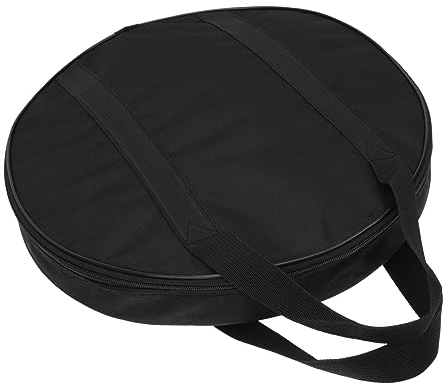 DRESSOOS Oxford Gong Tasche Wasserdichter Instrumentenhalter Beckenträger Atmungsaktive Musikinstrumententasche Verschleißfeste Aufbewahrungstasche Leichter Gongträger Mit Verstellbarem