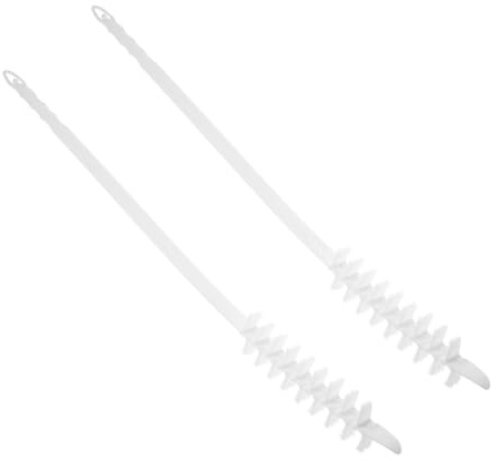 ARTSEWPLY 2 pezzi Spazzola Pulizia Asciugatrice con Setole in Flessibile per Rimuovere Lanugine e Polvere da Ventilazione e Tubazioni Lavatrice e Asciugatrice