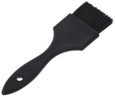 DECHOUS Pennello Previene L'attaccamento dei Chioma in Abs e Nylon Chioma Nero per Tintura Manico Confortevole per Uso Professionale in Salone