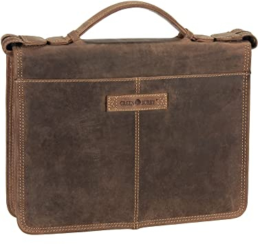 Greenburry Vintage Schreibmappe braun