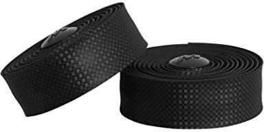 Massi Carbon Gel Elite Cinta de Manillar para Bicicleta, Unisex Adulto, Black, Unico