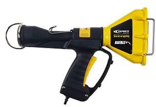 Accessoire pour Fer à Souder - Lampe à Souder - Fer de Couvreur - Chalumeau d'Étanchéité - Pistolet de Rétraction Rafale Puissance 65 kW pour Palettisation - Avec Housses en Polyéthylène - EXPRESS