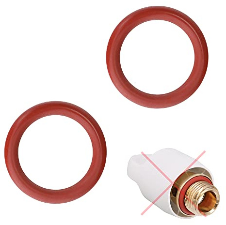 2x Dichtung O-Ringe für Dampf Bügelstation Bügeleisen für Tankverschluss (D38) Durchmesser=21mm kompatibel mit Miele Bosch Braun Rowenta Leifheit Tefal und weitere