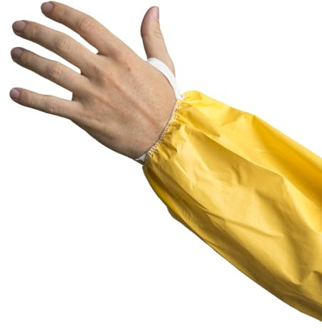 COVERGUARD Combinaison de travail jetable multicouches - Jaune L - Vêtement jetable