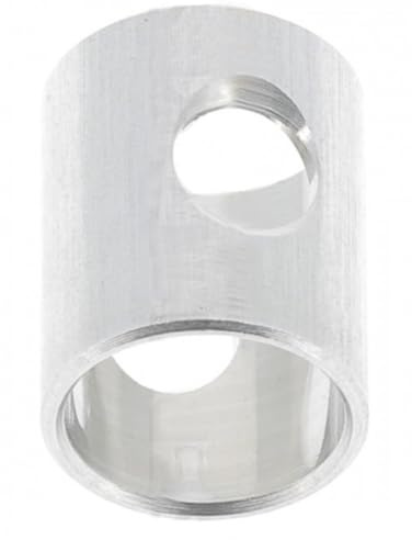 cyclingcolors Aluminium Base for Roller shutters, Diameter 12 mm Outside and Diameter 10 mm Inside, Accessories, Roller Blind Box, Window Opening and Closing