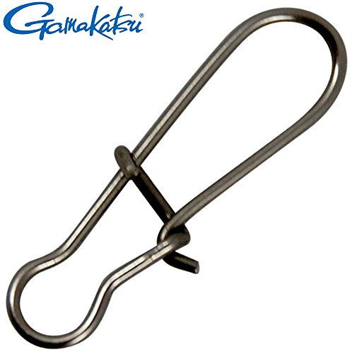 Gamakatsu Hyper Ez Snap - Karabiner, Größe/Tragkraft/Packungsinhalt:Gr. 5 / 54kg / 6 Stück
