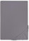 Traumhaft Schlafen - Castell - Markenbettwäsche 0077113 Spannbetttuch Jersey Stretch 1x 120x200 cm, Silber/grau