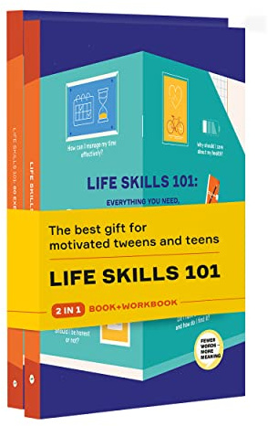 Gift for Teens: Life Skills 101 SEL Book & Workbook with 80+ Exercises