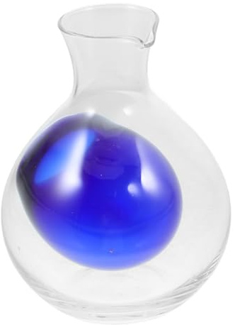 BESPORTBLE Carafe à Décanter Verre Transparent Design Japonais Carafe à Vin et Distributeur de Liqueur pour Maison Décanteur à Vin Améliore Goût et Parfum