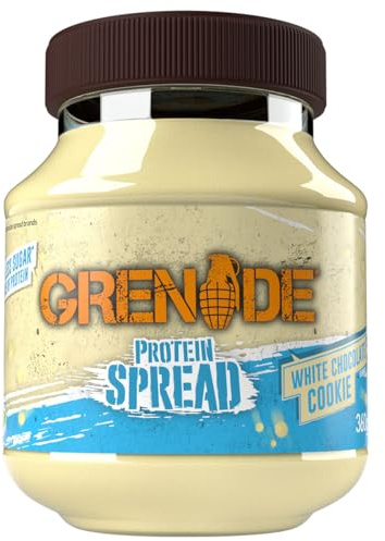 Grenade White Chocolate Cookie Protein Spread, 1 x 360 g Jar