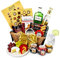 Trafalgar Luxury Gin Hamper - Gin and Tonic Gift Set with Fever-Tree, Mature Cheddar, Cotswold Brie, Chilli Peanuts - G&T Gifts for Birthdays, Anniversaries and other Occasions, from Regency Hampers
