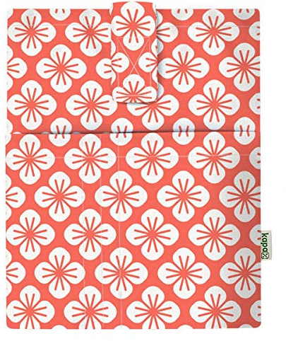 Couverture de livre - Couverture de livres pour livre broché, tissu lavable,imperméable,protecteur de livre - housse de protection pour tablette pour adulte Idée Cadeau (Flower)