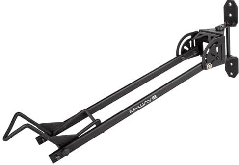 M-WAVE Fahrradhalterung, Wandhalterung Fahrrad, Ständer, 26 Zoll - 29 Zoll, drehbar, klappbar, COLLECTOR P170 von M-WAVE, schwarz