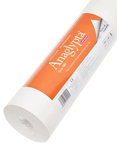 Anaglypta® Lining Paper - 10m, 20m and 40m Rolls - Grades 800 to 2500 (1400 Grade Double (20m))