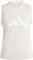 adidas Damen Train Essentials Big Performance Logo Training Tank Top Tanktop, Putty Mauve/White, S