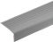 QUARKZMAN 3.2Ft Treppenkantenprofil, 3mm PVC Selbstklebender Treppenkanten-Schutz L-Form Treppenabschluss Treppenstufenkantenverkleidung für den Außen- und Innenbereich, Grau.