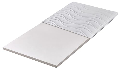 Betten-ABC Kaltschaumtopper, Matratzenauflage, Bezug waschbar, Gesamthöhe 7,0 cm, mittelhart, Größe: 200 x 220 cm