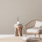 A.S. Création Einfarbige Tapete Beige Grau PVC-Frei - Natural Living 386625 - Vliestapete Uni glänzend - 10,05x0,53m Made in Germany