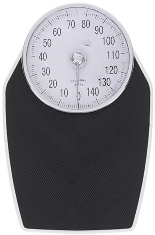 FLM SYSTEM Bilancia pesapersone professionale meccanica ad orologio da terra - pesa persona fino a 150kg