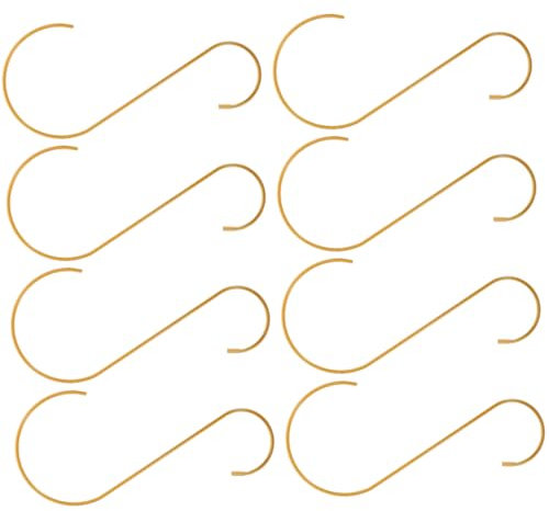 PAMINGONO Lot De 8 pour Suspendre des Pots De Fleurs des Mangeoires à Oiseaux en Fer Robustes pour l 39 Extérieur Lisses Faciles à Nettoyer Polyvalents pour La Décoration De Jardin