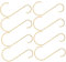 PAMINGONO pour Mangeoires À Oiseaux pour Plantes pour Paniers Suspendus en Fer Cintres pour Pots De Fleurs en Métal Amateurs d'oiseaux Lisses