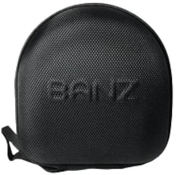 BANZ Fall Harter eva erstklassiger Schutz für Baby earmuffs und Kopfhörer Schwarz