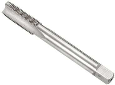 CoCud Rosca Fresado Machos, Métrico M10 x 1 Rosca H2, Alta Velocidad Acero Máquina 3 Rectas Flautas Tornillo Roscado Herramienta - (Aplicaciones: para Roscado Perforación Máquina), 1uds