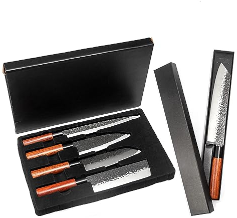 Professionell japansk kökskniv Set Fiskfilékniv Sashimi Sushi Raw Slice Chef Knife Köttklyver