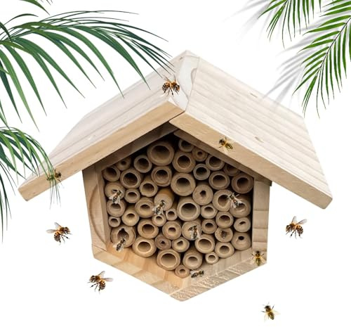Casa Para Abejas Colmena con Tubos