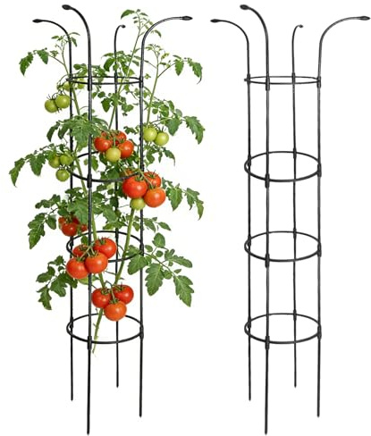 Enrejado de paraguas | Soporte estable para plantas trepadoras a prueba de óxido | Enrejado de de flores, para clemátides, verduras, pitahías, pepinos, hortensias, jazmín y pothos