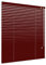 Klemmfix Alu Jalousie ohne Bohren - viele Größen und Farben - Aluminium Lamellen - Klemmträger Montage Fenster Tür - Rollo Faltrollo Sonnenschutz Jalousette (Größe 90 x 160 cm, Farbe Bordeaux)