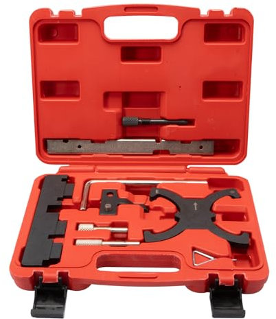 Anlseiod 9X Outils Calage Moteur pour Ford Mazada Volvo 1.4 1.6 1.8 2.0 Di/TDCi/TDDi Eco-Boost 1.6 Ti-VCT 1.5/1.6 2.0 TDCi Bisenya Distribution Outils Arbre à Cames 303-1097 303-735 303-1059